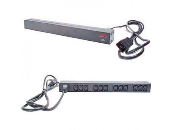 APC Rack PDU, Basic, 1U, 16A, 208/230V, (12)C13, AP9565 